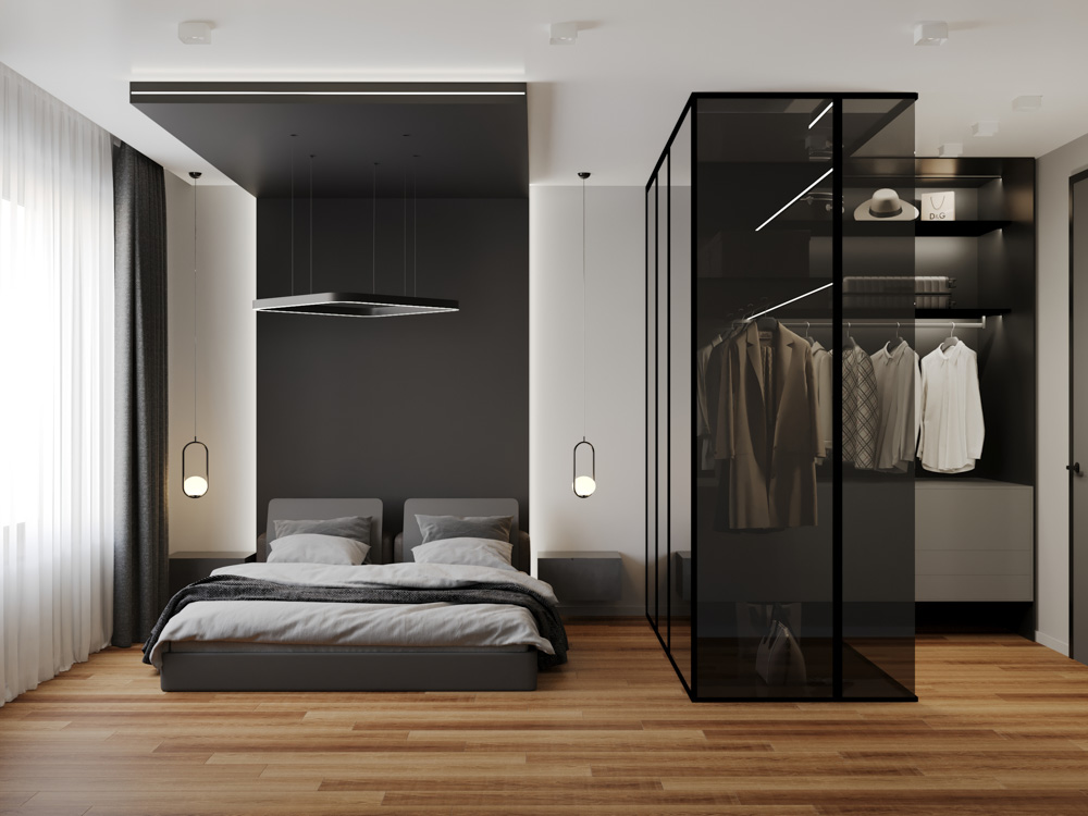 Кварцвиниловый SPC ламинат Cronafloor Grand Sequoia Дуб Шоколадный 1200×180×5 фото в интерьере